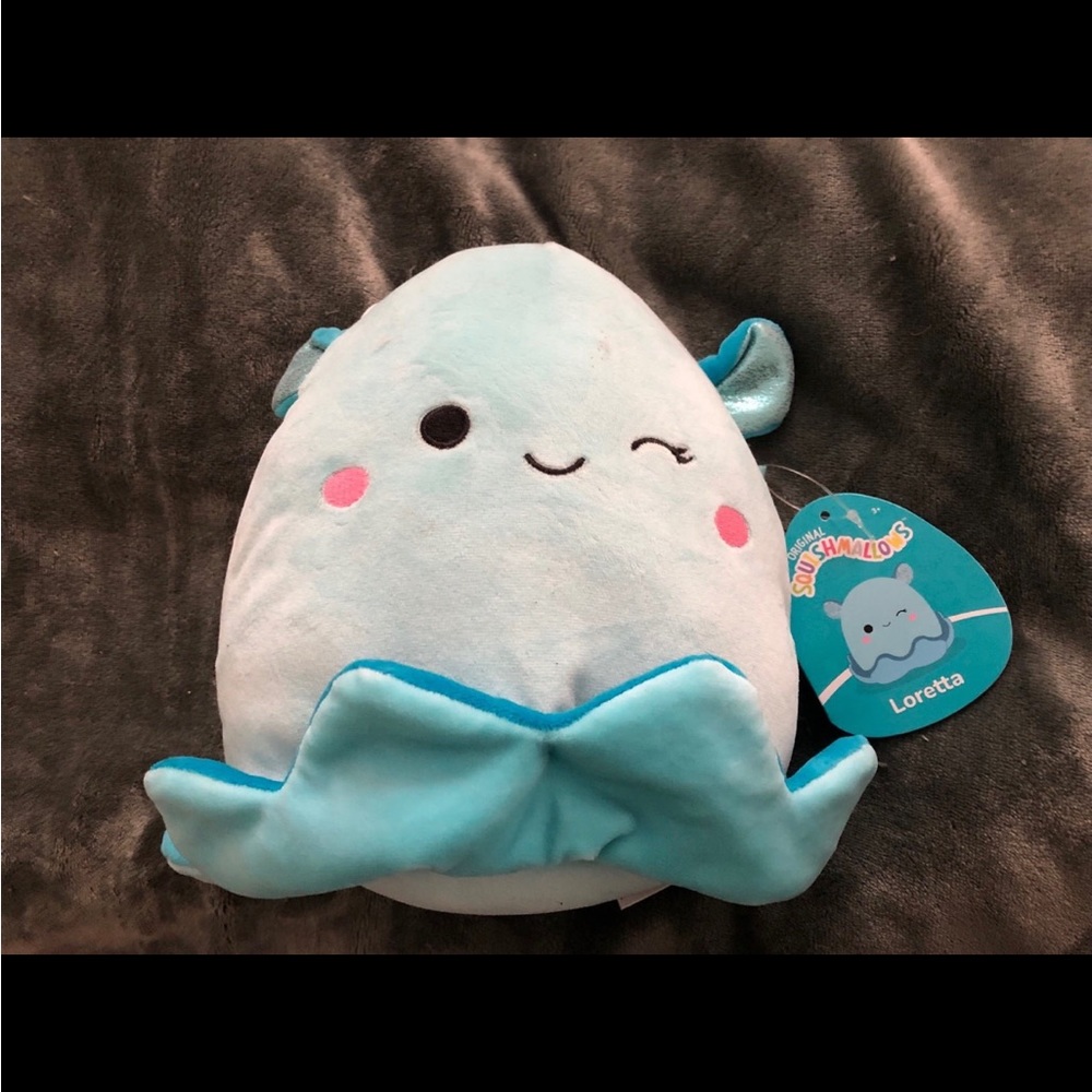 Squishmallows Loretta the Dumbo Octopus 7.5" Stuffed Plush